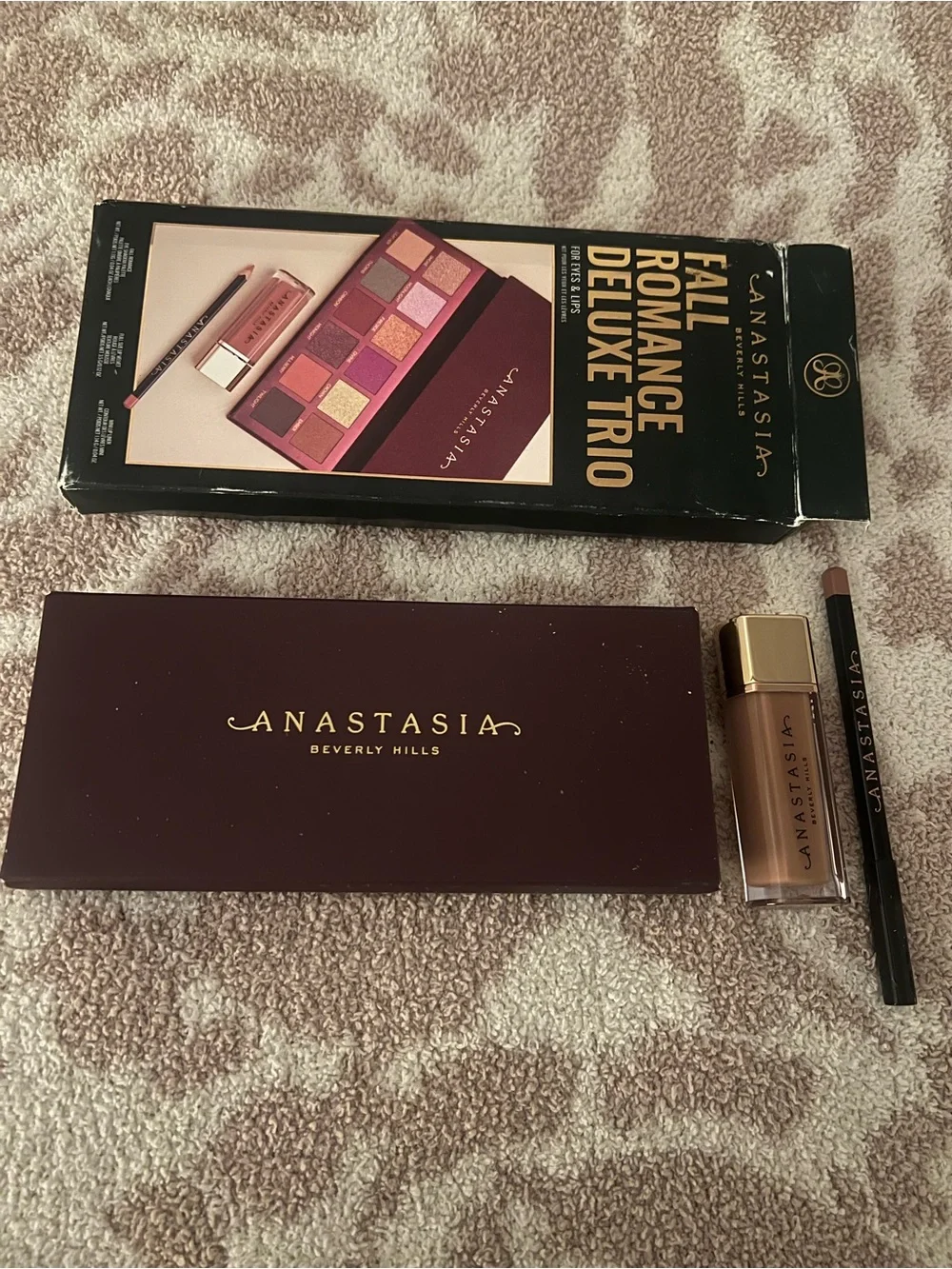 Anastasia Beverly Hills Fall Romance Deluxe Trio